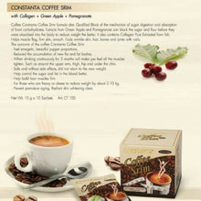 Load image into Gallery viewer, Constanta Coffee Srim Diet Weight Loss Slimming Collagen Skin Care 12 Sachets