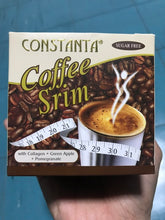 Load image into Gallery viewer, Constanta Coffee Srim Diet Weight Loss Slimming Collagen Skin Care 12 Sachets