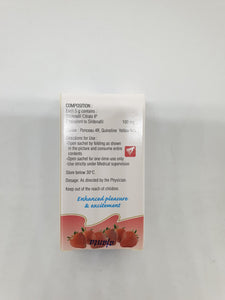 New Oral Jelly Strawberry 1 Week 100 mg. Low Price New Easy Snap Pack