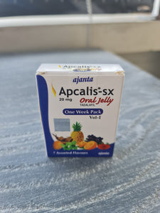 6 Box Apcalis sx 20 mg. 1 Box 7 Sachets Best Selling