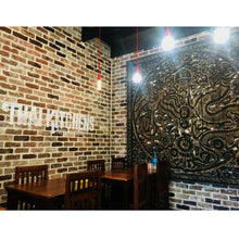 Load image into Gallery viewer, 240cm Large Wall Art Decor Wood Hand Carved Dragon &amp; Phoenix Panel Home Devider