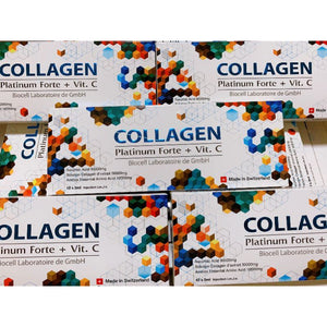 20x Collagen Platinum Forte Vit C Biocell Skin Rejuvenation Whitening Anti Aging