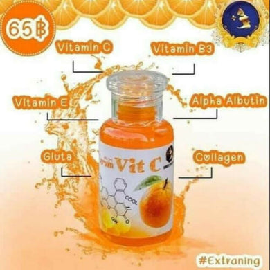 Serum Vit C Whitening Ginseng White Perfect Bright Body skincare Vitamin Skin
