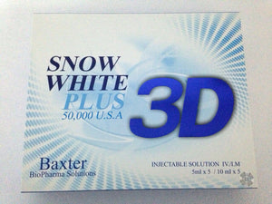 3D SNOW WHITE PLUS 50,000 USA GLUTATHIONE WHITENING