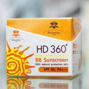 3X Lovely Extra Brightening Set Day+Sunscreen+Night Cream Restore Moisture Skin