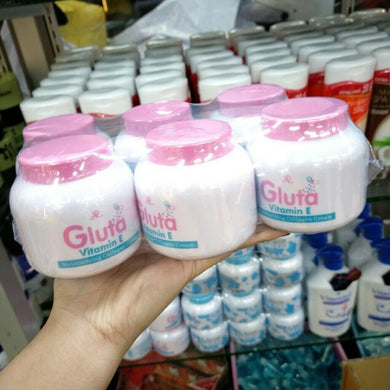 3pcs Aron Gluta Vitamin E Whitening & Moisturising Collagen Facial Cream 200ml