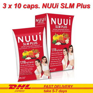 NUUI SLM Plus Weight Loss Supplement Natural Extracts Fat Burning 10 capsule