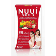 Load image into Gallery viewer, 3 x NUUI SLM Plus Weight Loss Supplement Natural Extracts Fat Burning 10 capsule