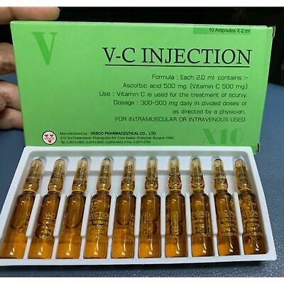 Vitamin C Injection By Vesco Pharma VC Vitamin C 1000mg