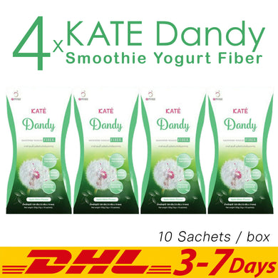 4x Kate' Dandy Fiber Detox Weight Loss Slimming Smoothie Yogurt Slimming Diet
