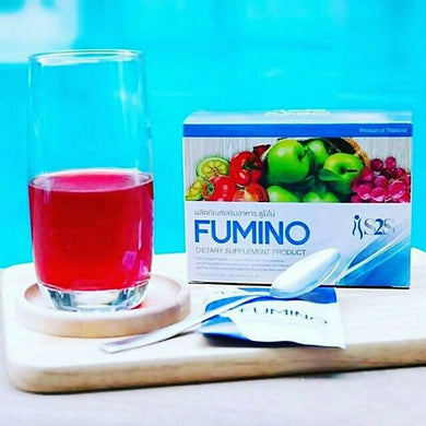 60sachet S2S Fumino Natural Collagen Detox Sliming Apple Garcinia Fiber Rasberry