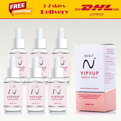 6X Nisit VIPVUP Premium Serum Brighten Skin Reduce Acne Blemish 15ml
