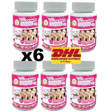 Load image into Gallery viewer, 6 Pcs GLUTA SUPREME WHITE 150000MG SUPER WHITENING GLUTATHIONE ANTI-AGING 180 caps