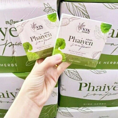 80g Phaiyen Natural Herbal Soap Deterring Acne Freckles Dark Spots Healthy Skin 3 Pcs