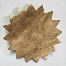Load image into Gallery viewer, 8&quot; Wooden Carved Flower Art Home Decorative Cornice Teak Wood Interior Design