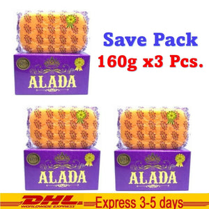 3x ALADA Soap Authentic 100%Naturals Nourishing & Moisturizing 160g