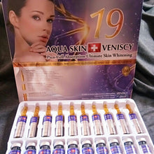 Load image into Gallery viewer, 10X AQUASKIN VENISCY 19TH (SWISS) PICO CELL ABSORPTION ULTIMATE SKIN WHITENING INJECTION