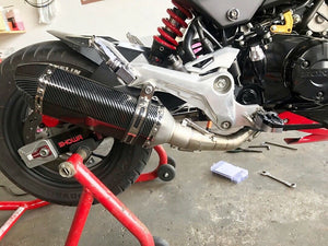 Akrapovic#4 Exhaust Honda GROM 125 MSX SF Demon 2013-2019 The Brute Full