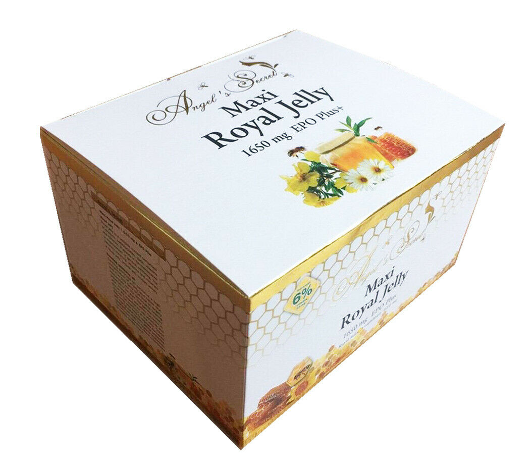 Angels Secret Maxi Royal Jelly 1,650 mg Concentrated Formula Anti Aging 180 Caps