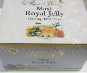 Angels Secret Maxi Royal Jelly 1,650 mg Concentrated Formula Anti Aging 180 Caps