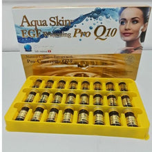 Load image into Gallery viewer, AQUA SKIN EGF WHITENING PRO Q10 (SWISS) WHITE GLUTATHIONE SKIN