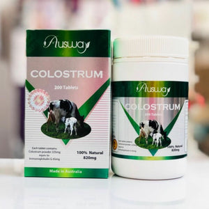 Ausway Colostrum Tablets 820 Mg of Milk Packed into 200 tablets Good For Health