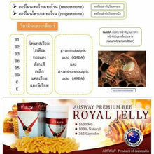 Load image into Gallery viewer, Ausway Premium Royal Jelly 1600mg. 365 Tab Supplements and Skin Health Certified
