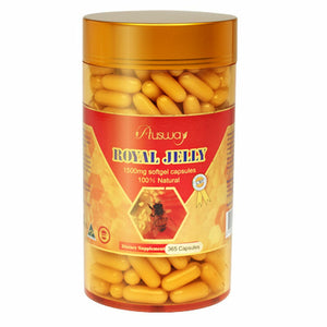 Ausway Royal Jelly 2% 10HDA 1500 mg.Nature king royal Supplements and Skin 1 P.