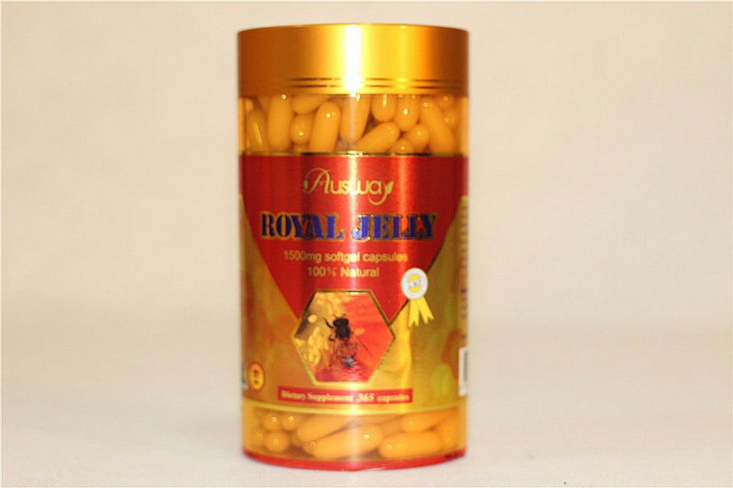 Ausway Royal Jelly 2% 10HDA 1500 mg.Nature king royal Supplements and Skin 1 P.