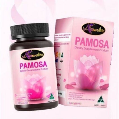 AuswellLife PAMOSA MENOPAUSE RELIEF 60 Cap Supplement For Women Balance Hormon