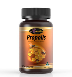 Auswelllife Propolis 1000mg Balance Hormones Allergy Radiant Reduce Wrinkles 60 Tablets