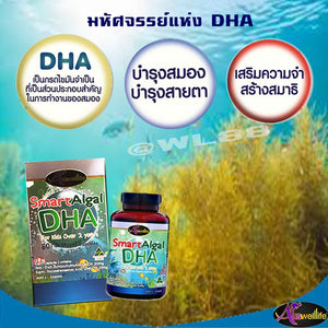 Auswelllife Smart Algal DHA 60 Softgel Vitamin Brain Nourish and Strengthen New