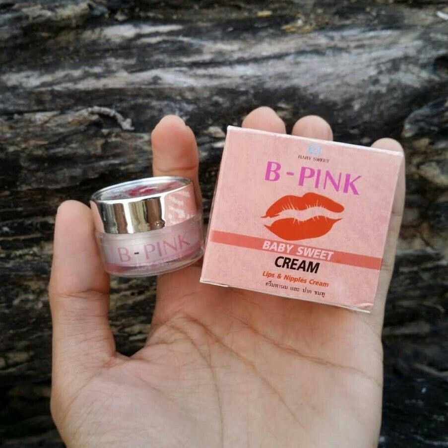 B-PINK Lip & Nipple Cream Make Mouth & Nipples Become Natural Pink 5g
