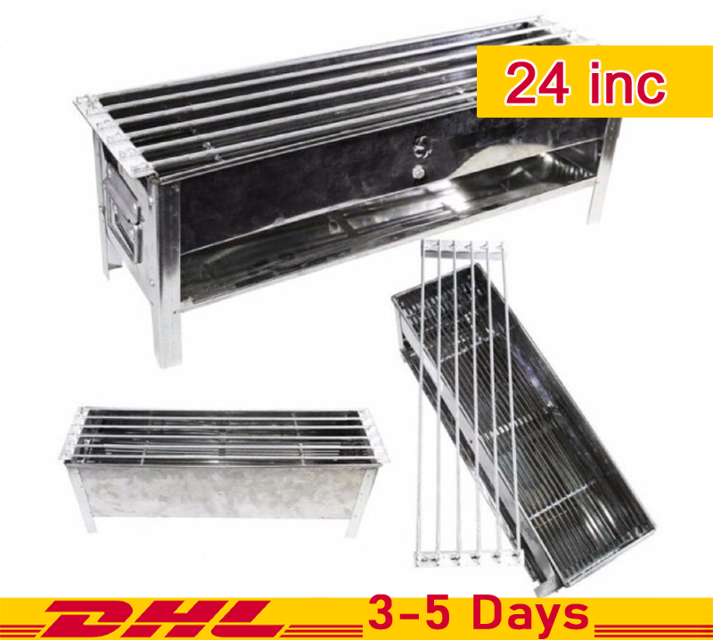 Thai Moo Satay Grill Stove BBQ Steak Tradition Style Charcoal Smoke Oven 24