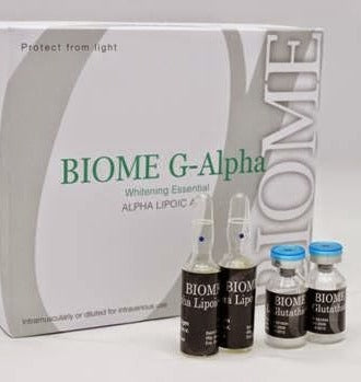 BIOME G-ALPHA WHITENING ESSENTIAL GLUTATHIONE WHITE SKIN ALPHA LIPOIC ACID