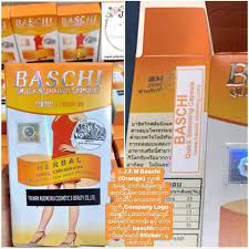 20X Baschi Orange Quick Slimming Weight original Gold Capsules Genuine 30 Capsules