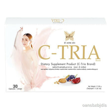 Load image into Gallery viewer, C-TRIA By ANNE JKN L-Glutathione Antioxidants Beauty Whitening Soft Radiant Skin 2 Box