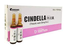 CINDELLA ALA THIOCTIC ACID (KOREA) ANTI OXIDANT AGING WHITE GLUTATHIONE
