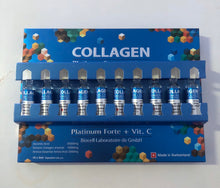 Load image into Gallery viewer, 2 Box Collagen Platinum Forte + Vit. C Biocell Skin Rejuvenation Whitening Anti FASTUS