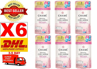 6 pcs Collagen Chame Krystal Nourish Skin Bones Joints Anti Aging Rejuvenation