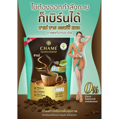 9X Chame Sye Coffee Plus Cordyceps Ginseng Lingzhi Robusta Slim Body10 Sachets