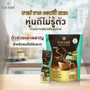 9X Chame Sye Coffee Plus Cordyceps Ginseng Lingzhi Robusta Slim Body10 Sachets