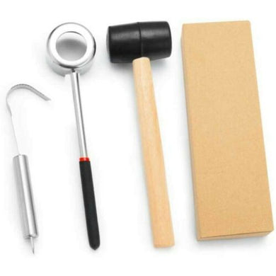 Coconut Opener Set Tool Durable Practical Strong Green Fresh Steel Kitchen Tools