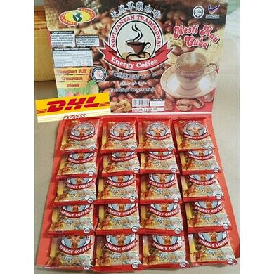 60X ORIGINAL STRONGMAN COFFEE TONGKAT ALI Natural Herbs Male Sexual Wellness