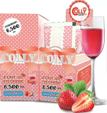 4X Colly Lycopene Collagen 6500 mg Vitamin C Brightening Reduce Acne Firm Skin