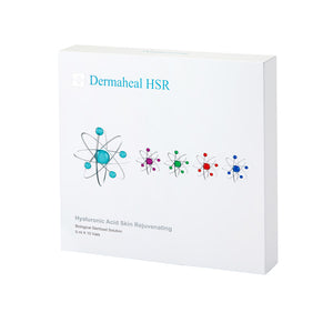DERMAHEAL HSR (1% HYALURONIC SKIN REJUVENATING) GF (DERMAHEAL SR + 1% HYALURONIC ACID) SKIN REJUVENATING, ANTI-WRINKLE, ANTI-AGING AND INSTANT HYDRATION (MOISTURIZATION) (KOREA)