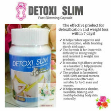 Load image into Gallery viewer, Detoxi Natural Weight Loss Slimming Herbal Accelerate Fat Burning 30 caps