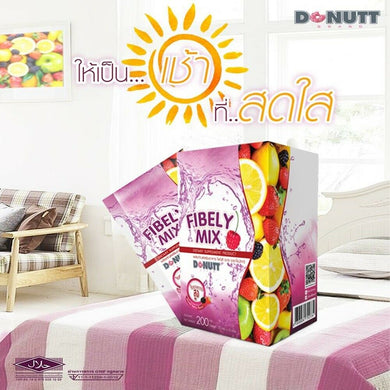 12X Donutt Fibely Mix Berry Fruits Vegetables Natural Benefit Health Body Balance