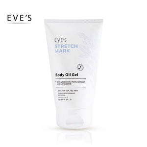 EVE'S Booster White Body Cream Reduce Scars 100ml +Body Oil Gel Stretch Mark 90g