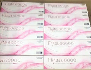 12X FIVITA 60000 (USA) NANO CELL GLUTATHIONE 60,000 MG ANTI-AGING WHITENING OF THE SKIN